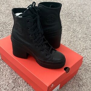 Converse Women's High-Top Black Lace-Up Boots